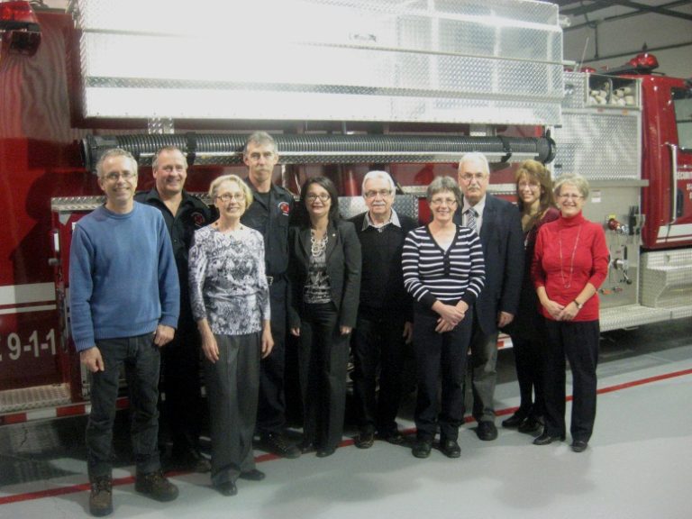 Inauguration d’une caserne incendie à SaintPierredeBroughton