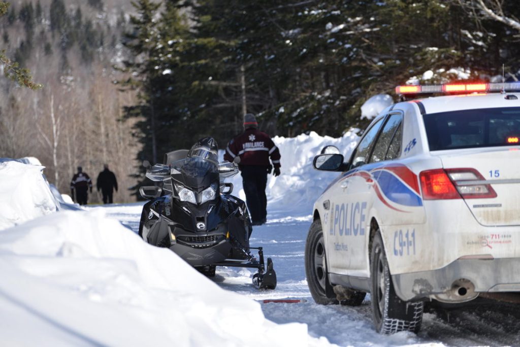 Accident de motoneige mortel l'identité de la victime est connue