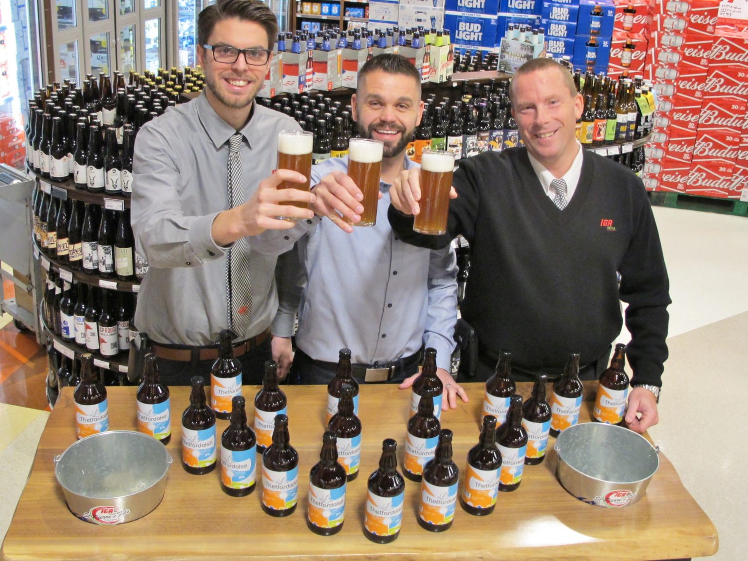 Une fierté thetfordoise pour IGA Extra StPierre et fils Courrier