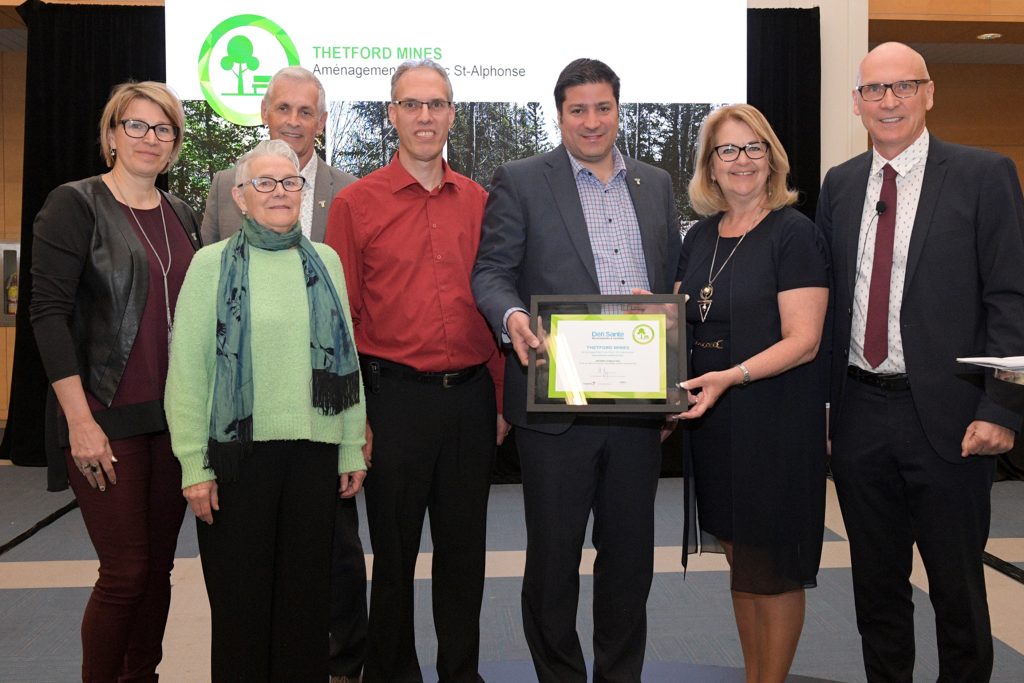 Le projet d'aménagement du parc StAlphonse Courrier Frontenac