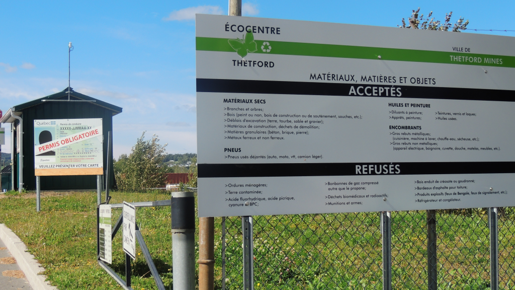 La collecte des gros déchets débutera le 3 mai Courrier Frontenac