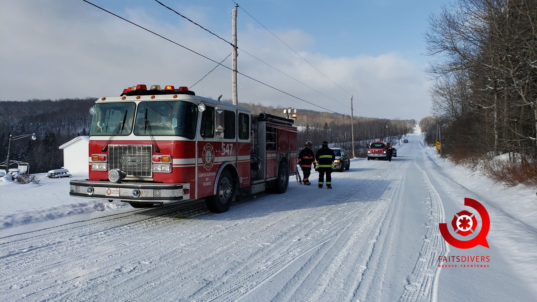 Accident de motoneige à SainteClotildedeBeauce Courrier Frontenac