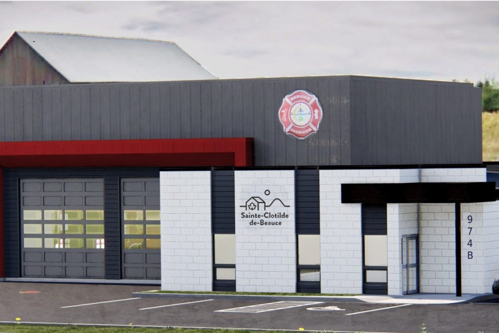 Caserne incendie investissement de 2,5 millions à SainteClotilde