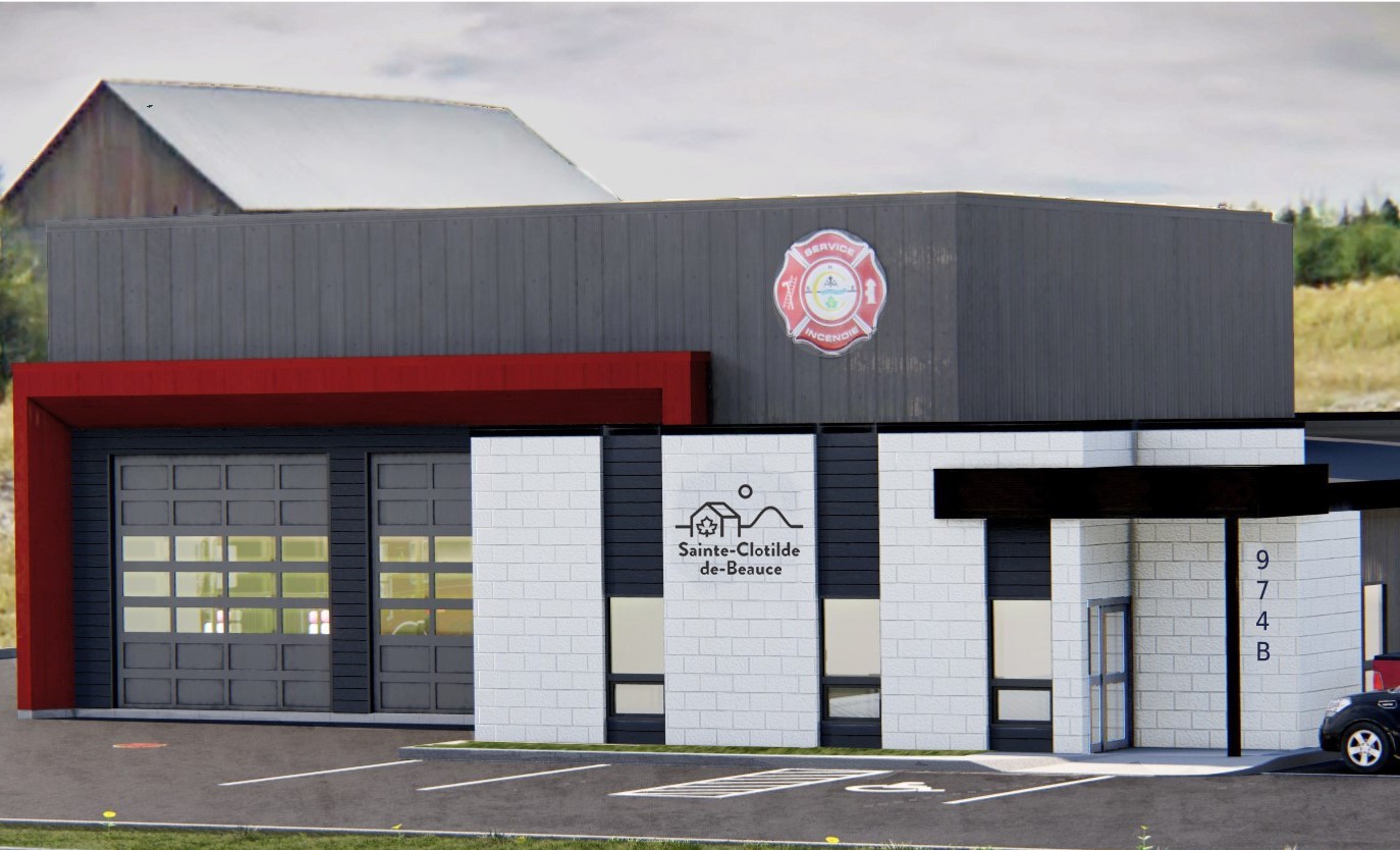 Caserne incendie investissement de 2,5 millions à SainteClotilde