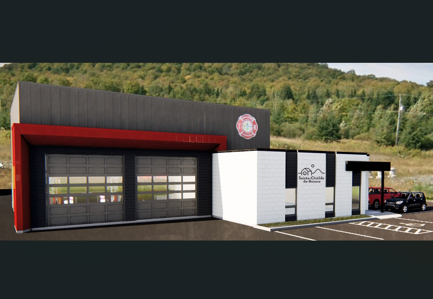 Caserne incendie investissement de 2,5 millions à SainteClotilde