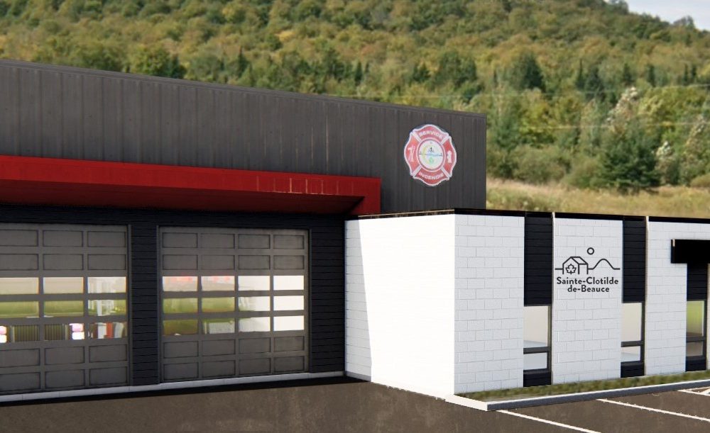 Caserne incendie investissement de 2,5 millions à SainteClotilde