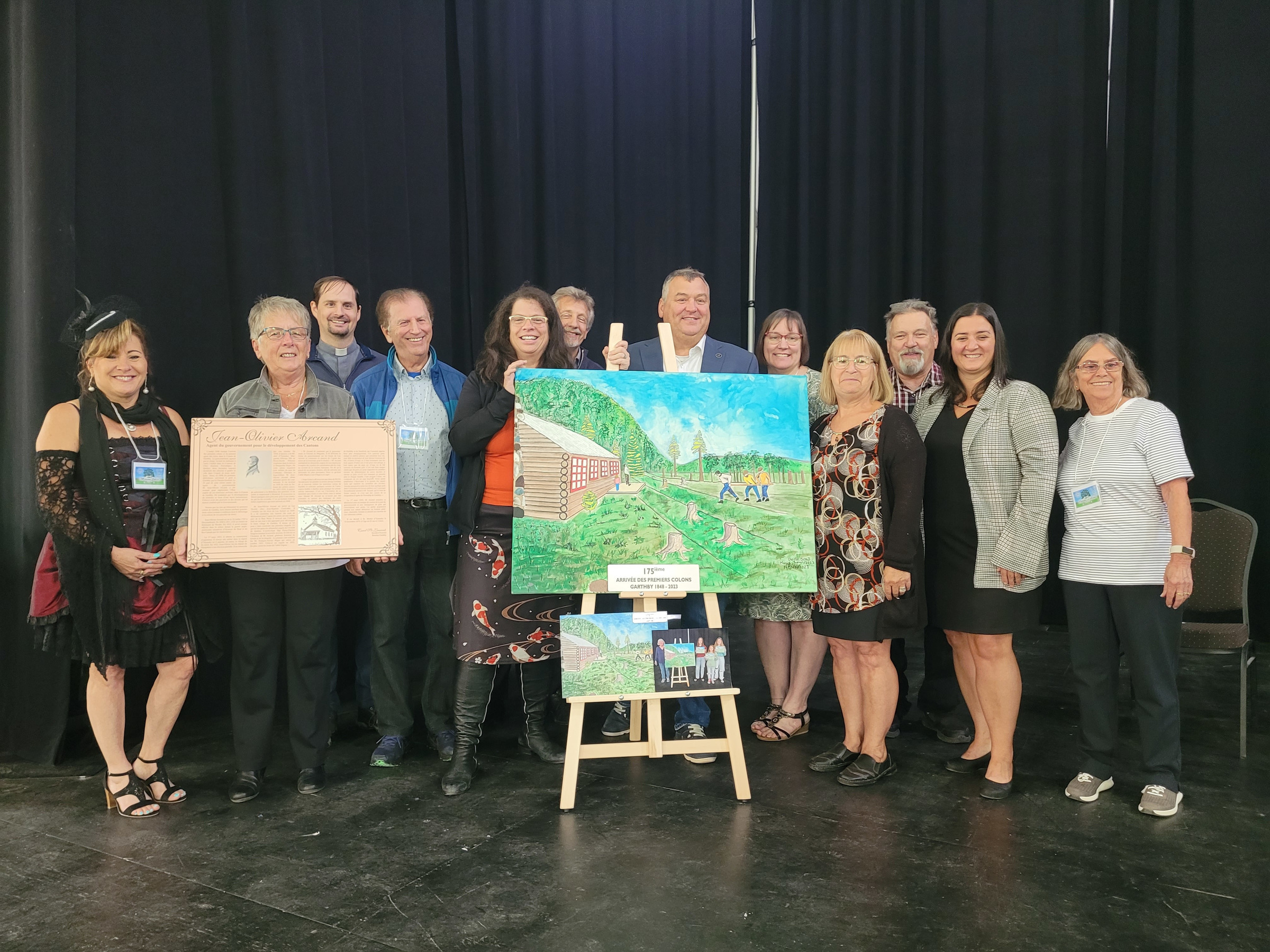 Le 175e anniversaire de l'arrivée des premiers colons souligné à