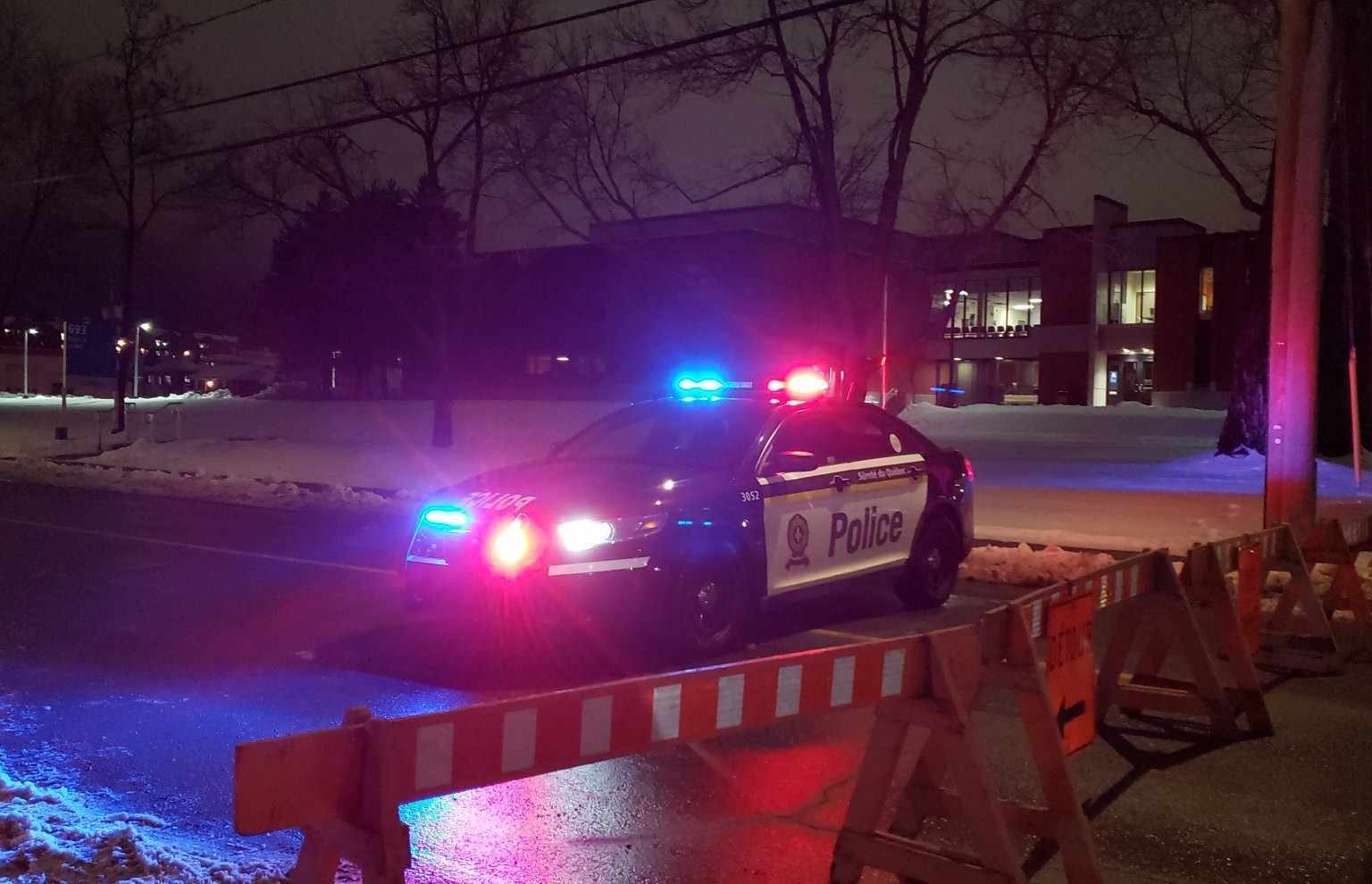 Collision lors d'une intervention policière à Thetford Mines le BEI