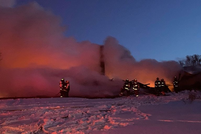 Feu de résidence à SaintPierredeBroughton Courrier Frontenac