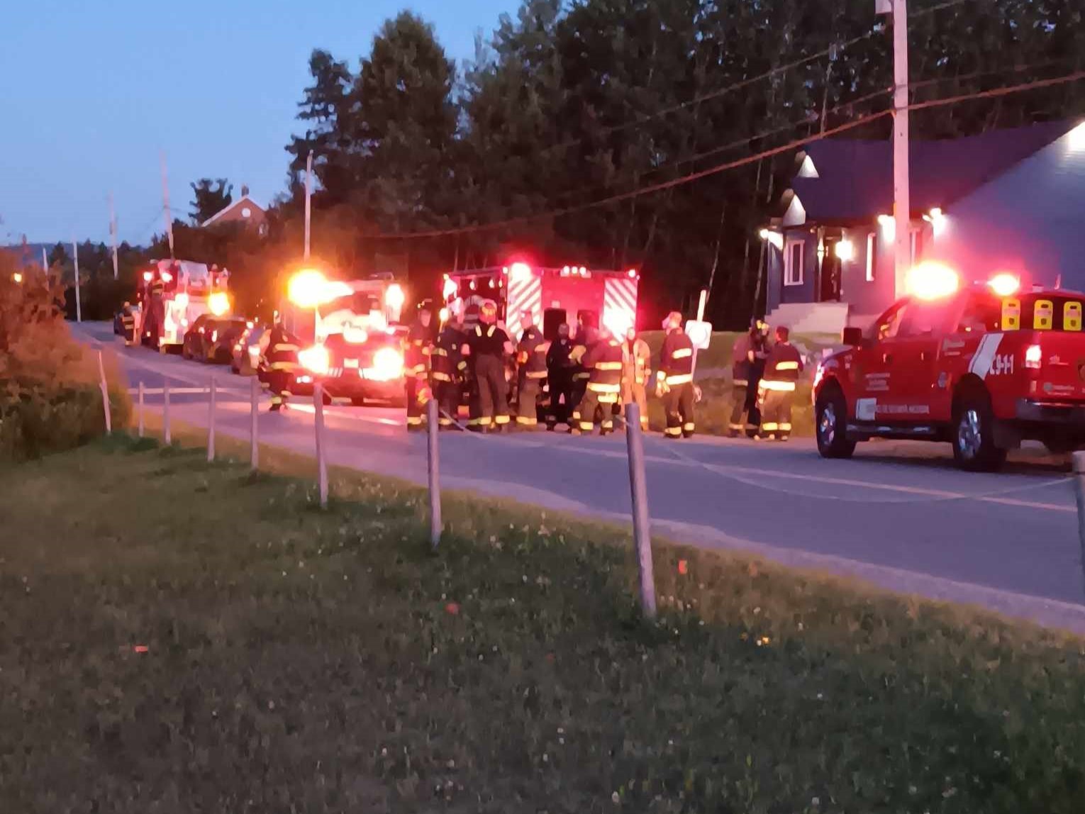 Écrasement d'un hydravion à SaintPierredeBroughton Courrier Frontenac