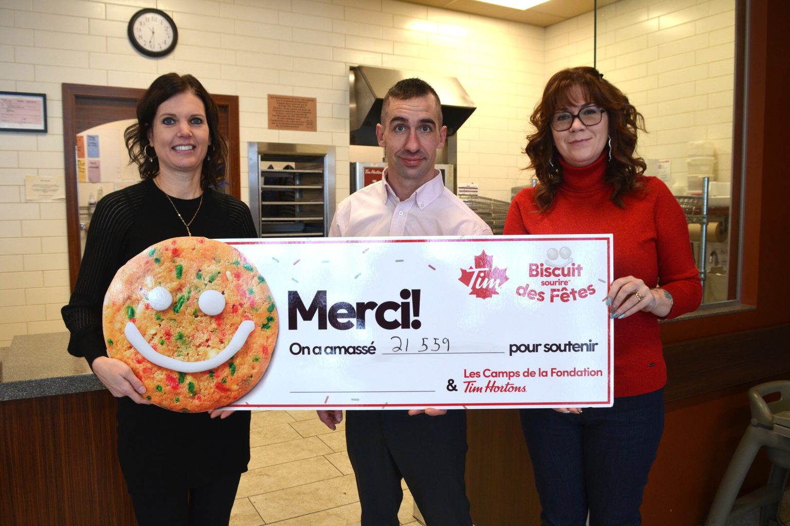 Plus de 21 500 $ amassés grâce à la campagne du Biscuit sourire des ...