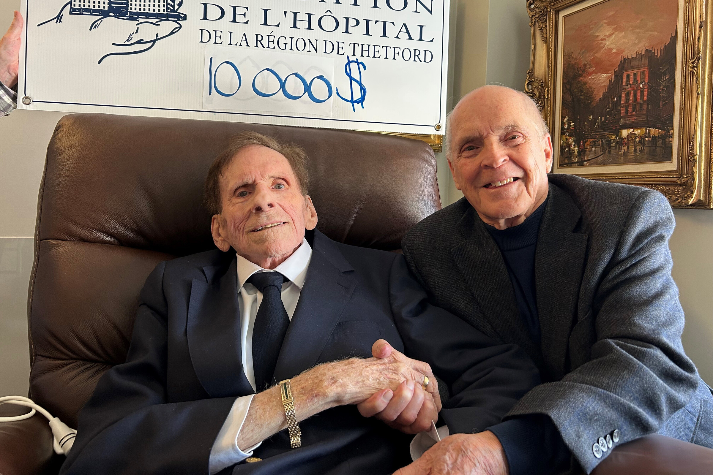 Don de 10 000 $ remis à la fondation de l'hôpital - Courrier Frontenac