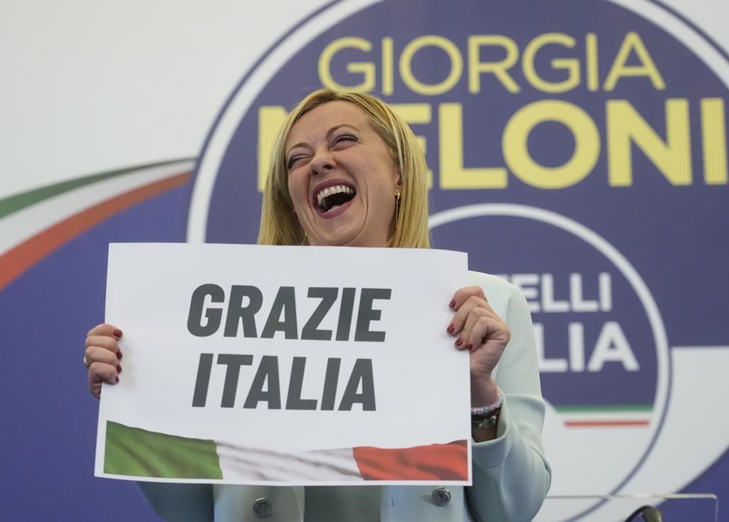 Le parti postfasciste de Giorgia Meloni remporte les élections en Italie