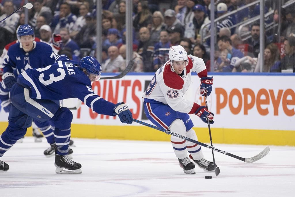 Le Canadien s’incline 3-0 face aux Maple Leafs à son deuxième match préparatoire