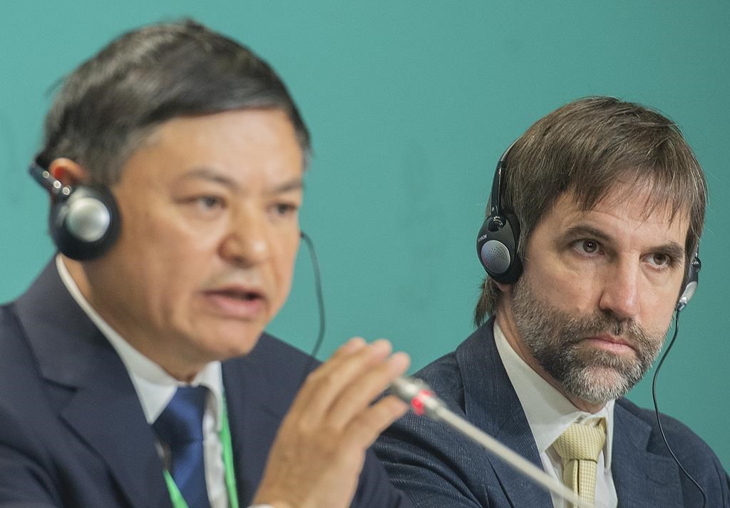 Le ministre Steven Guilbeault admet que les progrès sont bien lents à la COP15
